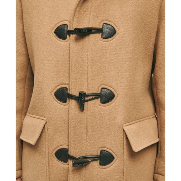 Brooks Brothers Camel Trench Coat M NEVER WORN - LIKE NEW - Picture 4 of 11